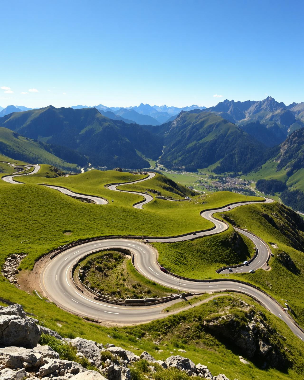 Alpe d'Huez på sommaren