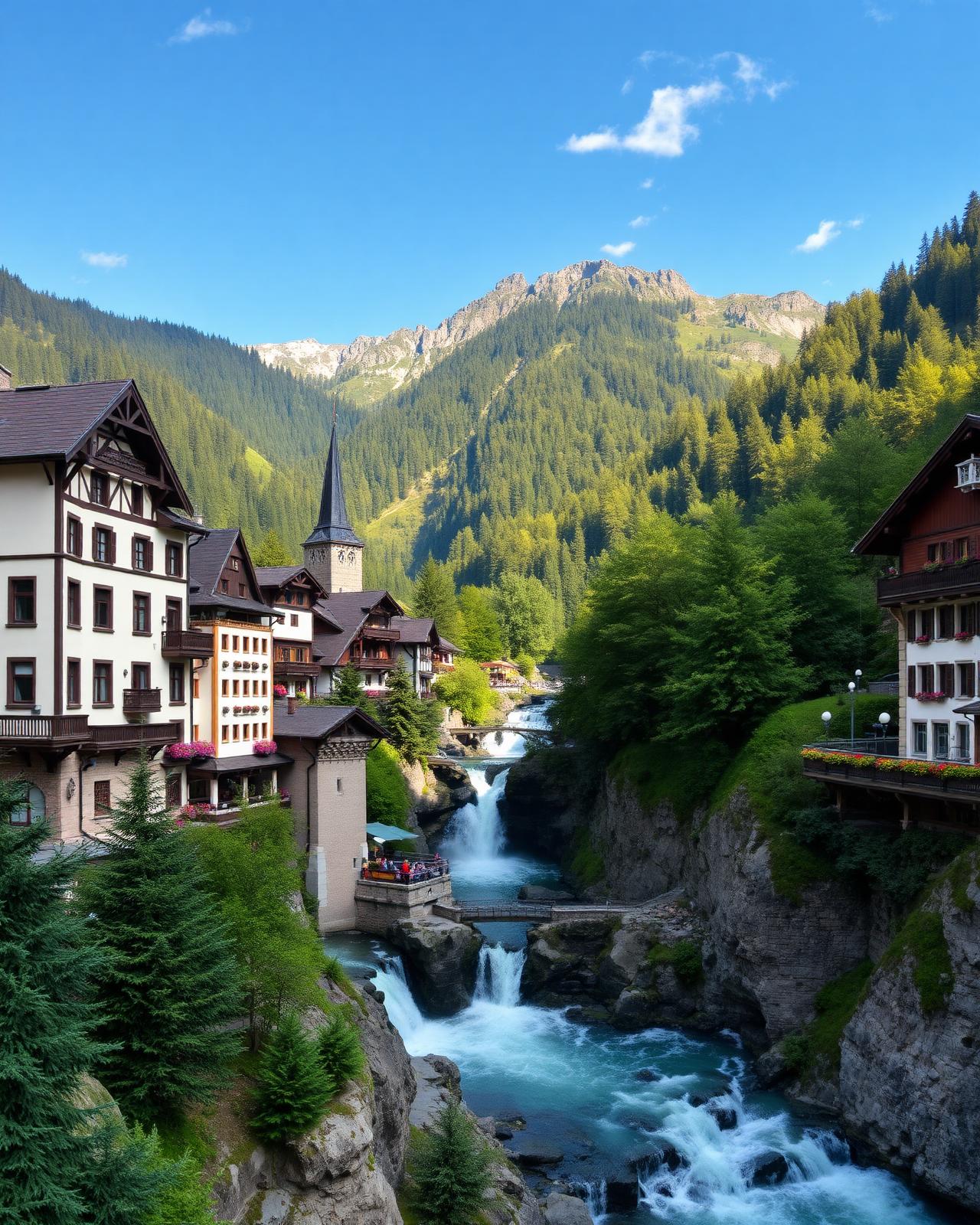 Bad Gastein på sommaren
