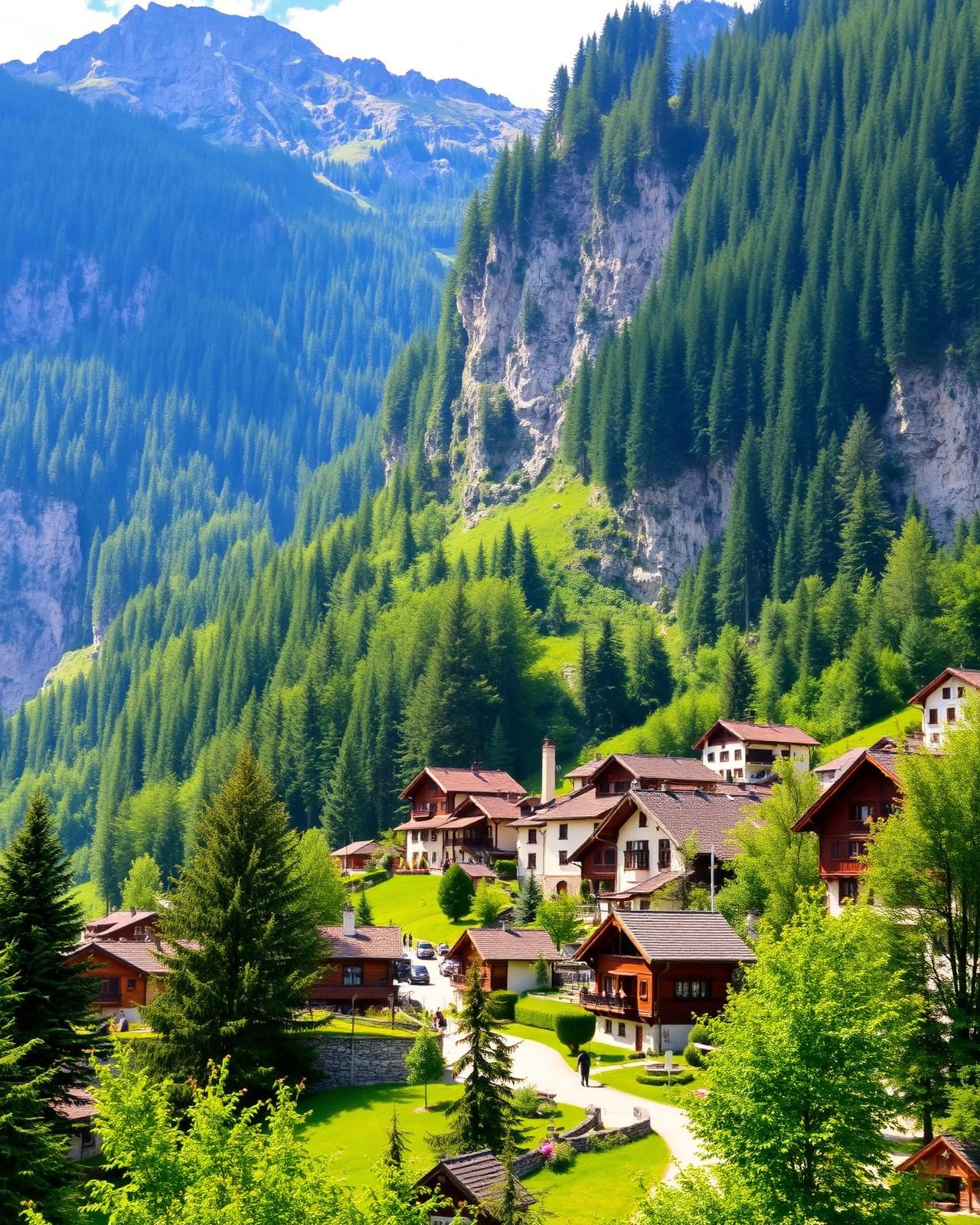 Bad Hofgastein på sommaren